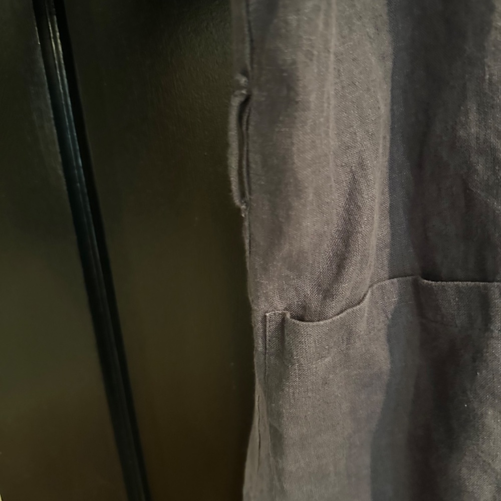 Linen Jacket Steele Blue - Picture 3 of 9